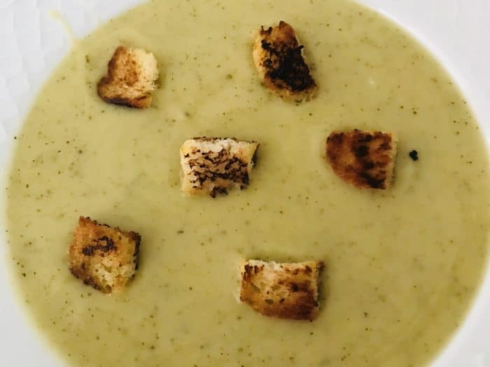 Crema de calabacin