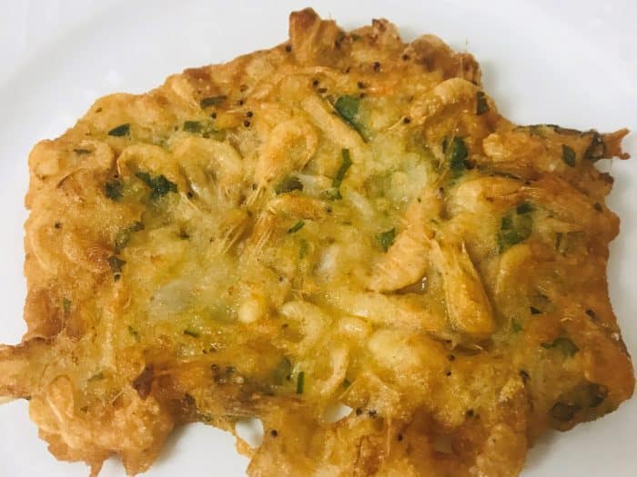 Tortillitas de camarones