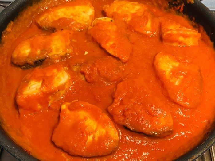 Bonito con tomate