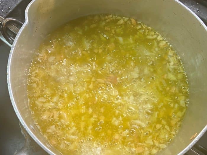 Salsa de reducción de Txakoli