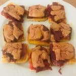 Tosta de ibérico y foie