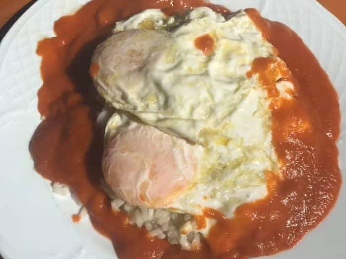 Arroz a la Cubana