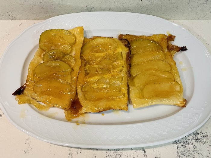 Hojaldre de manzana y miel